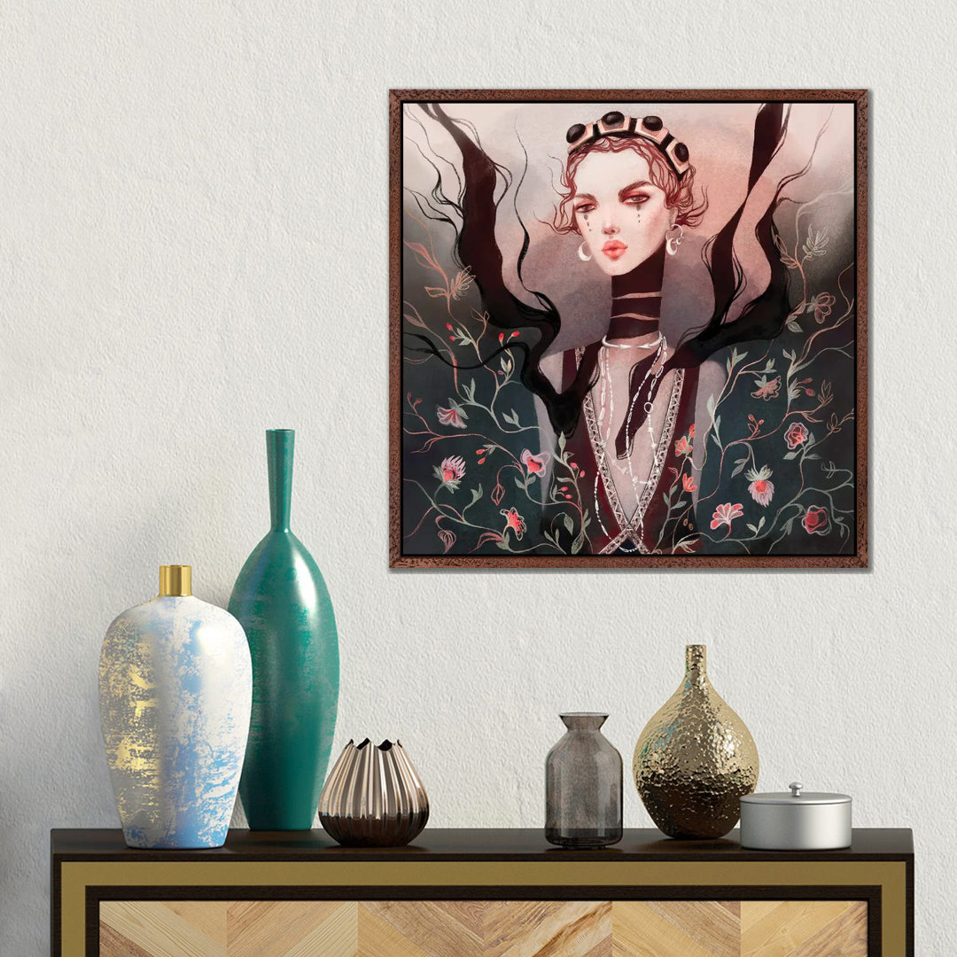 Blossom Etro von Kasionatta - Gallery-Wrapped Canvas Giclée on Canvas