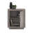 Storage Cabinet, Gray Finish