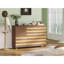 Buffet de 55 po: Armoire de cuisine polyvalente fabriquée à la main avec 2 tiroirs et 3 portes