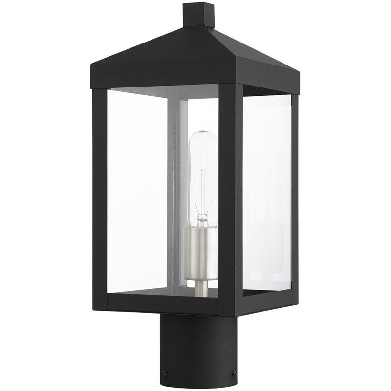 Clarese Transparent Lantern Head, Black