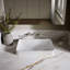 Vox® Vitreous China Rectangular Vessel Bathroom Sink with Overflow