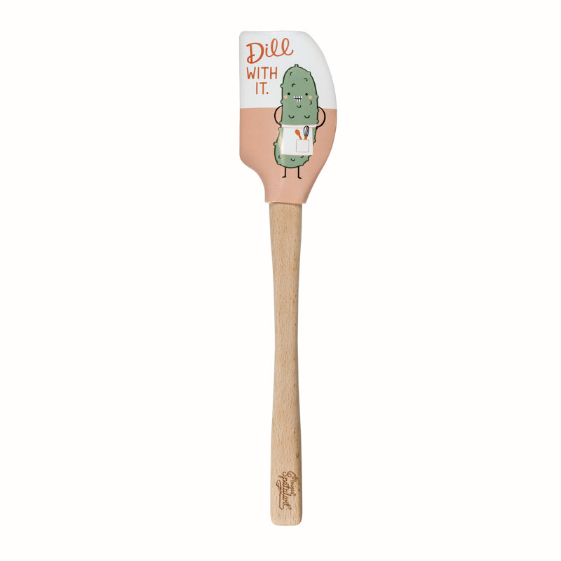 Spatulart Dill With It/Big Dill Spatula For Baking Prep