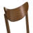 Bugrane Upholstered Side Chairs with Modern Shaped Back