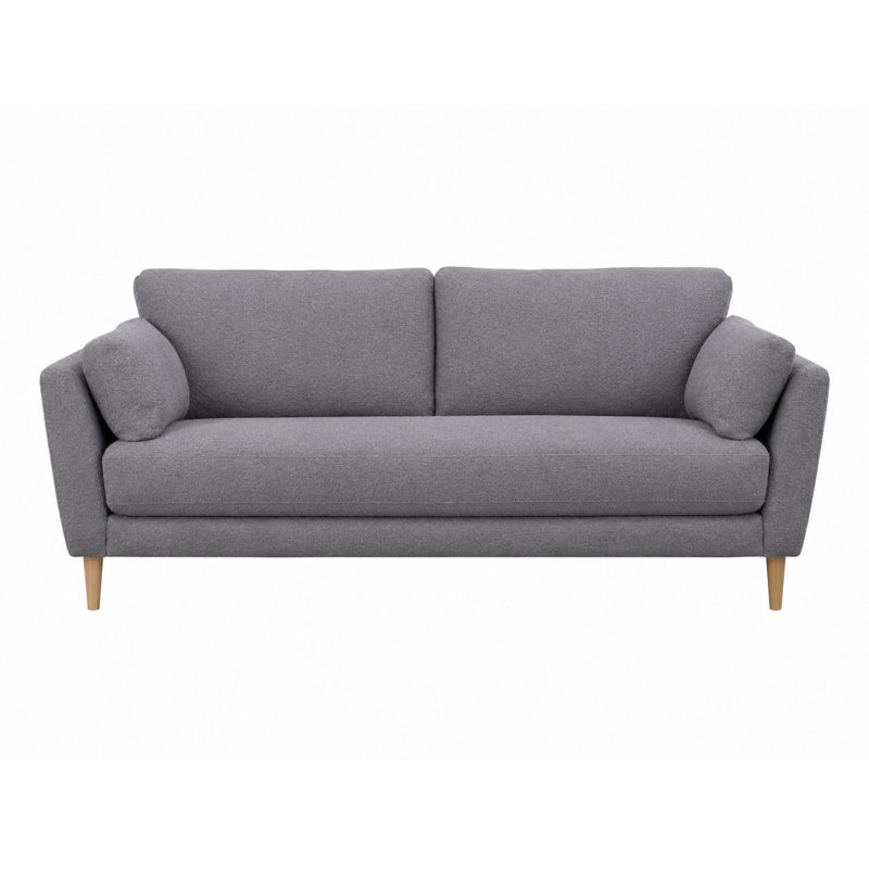Canapé à accoudoirs roulés de 78 po Landee, 34" H x 78" W x 34" D
