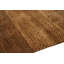 Tapis brun rayé en laine / coton fait à la main 4 pi 9 po x 7 pi 1 po