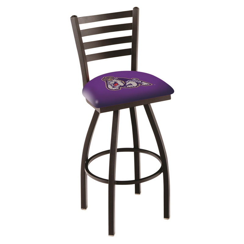 NCAA 36" Swivel Bar Stool, James Madison