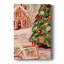 Manger of Tinsel - Couronne d'or - Toile tendue avec châssis de qualité supérieure-345011282