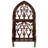 2 Piece Solid Wood Tiered Shelf