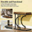 Table de couloir compacte avec structure semi-circulaire