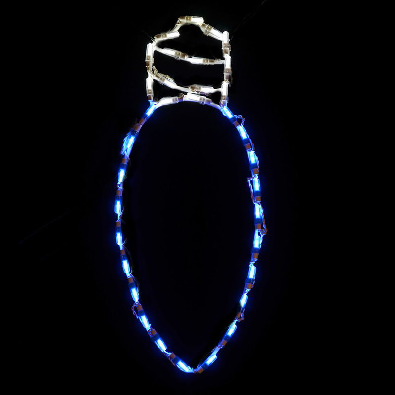 Lighted Window Décor, Blue