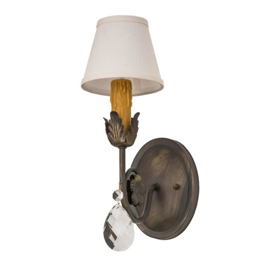 Lampe murale bougie 1 lumières Nordman