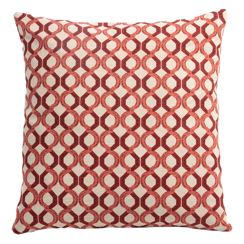 Geometric Reversible Throw Pillow