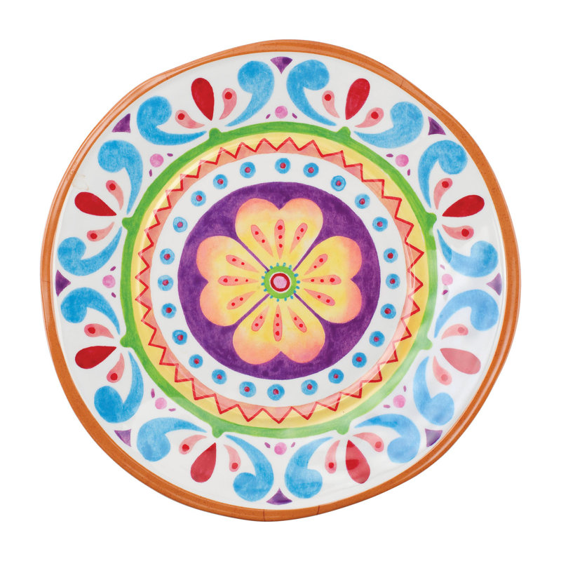 6-Piece Cinco De Mayo 11" Melamine Plate