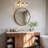 Dimmable Bathroom Vanity Lights With Clear Shade-1880891553