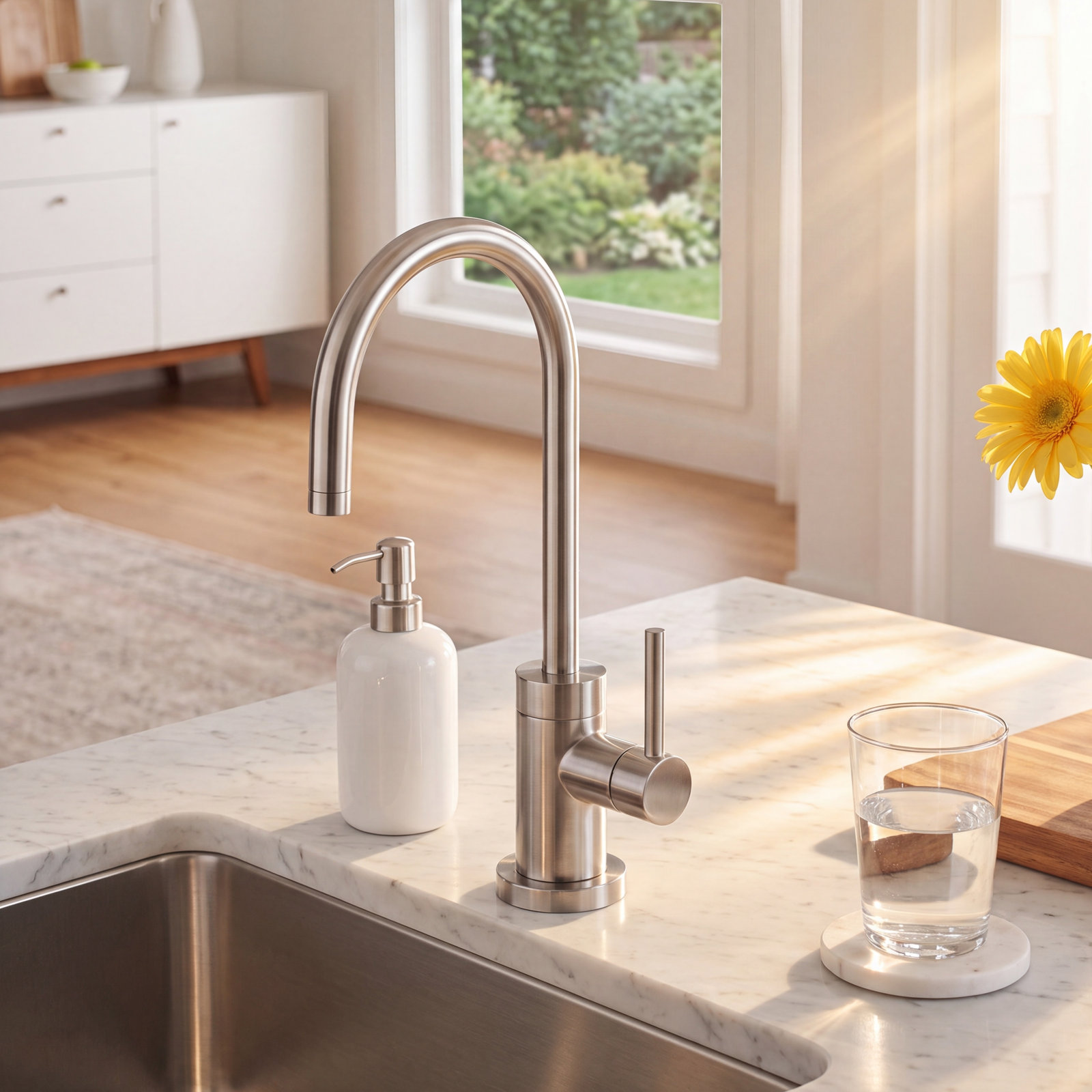 Talis S Pull-Down Cold Water Dispenser, Chrome