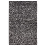 Bubble Handmade Loop Pile Weave Black & White Speckled Wool Area Rug By Tufty Home