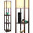 Quinte 62.99'' Black Traditional Floor Lamp-936431676