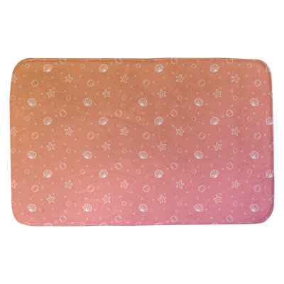 Tapis pour salle de bain coquillage Mcguigan