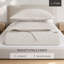 Ensemble de courtepointe en velours blanc 3 pièces pour lit queen, format mini, blanc-136159378-136159379