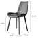 Chaise de salle à manger rembourrée Lovise