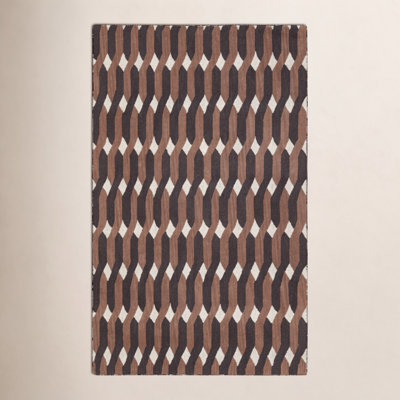 Elsey Hand Tufted Wool Geometric Indoor Rug