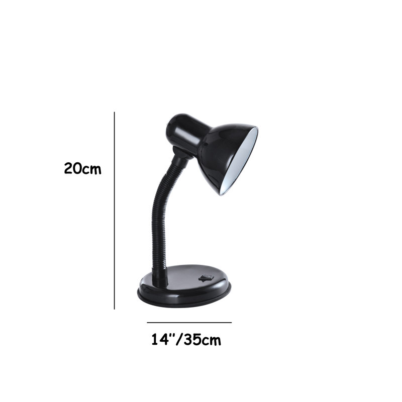 Naheda Metal Desk Lamp, Black