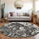 Premium Machine Washable Prisco Black Rug
