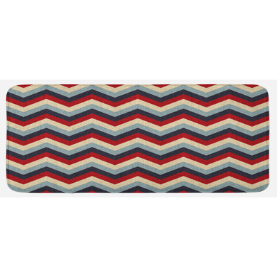 Modern & Contemporary Solid Color Polyester Kitchen Mat