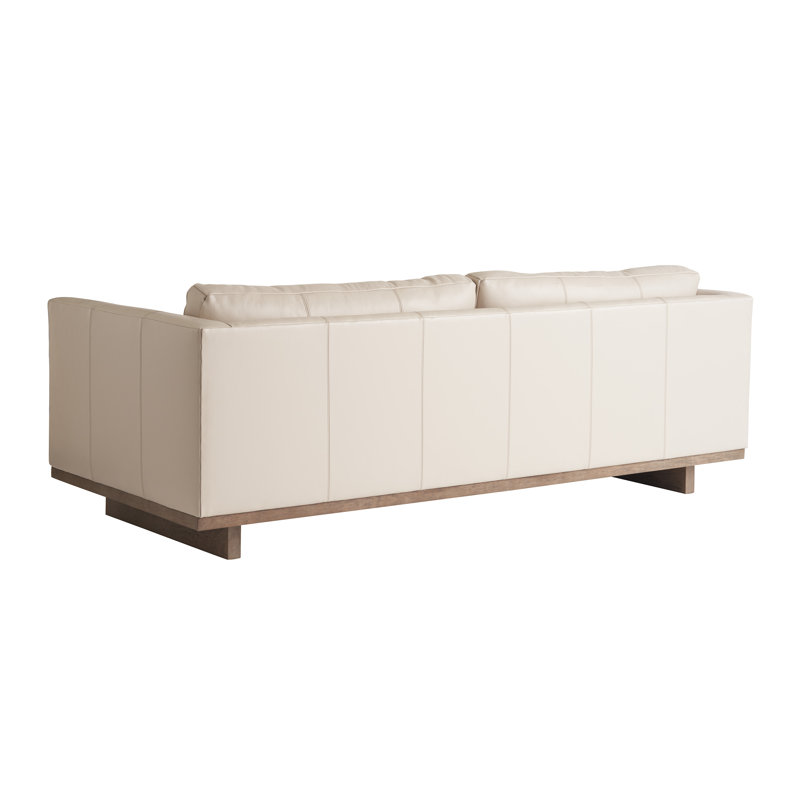 Sunset Key 90" Leather Sofa