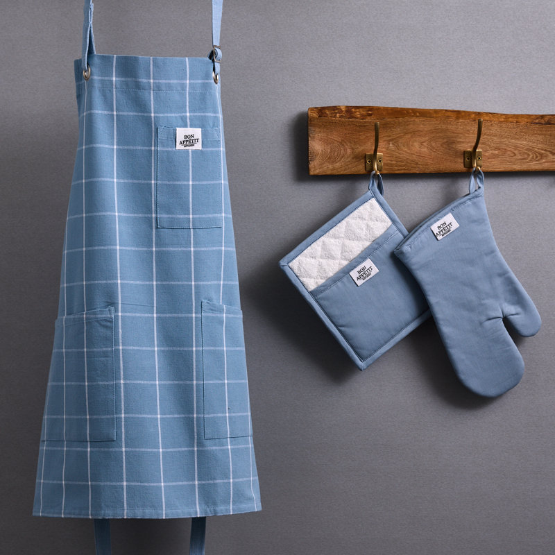Ensemble de cuisine Design Imports, Bleu