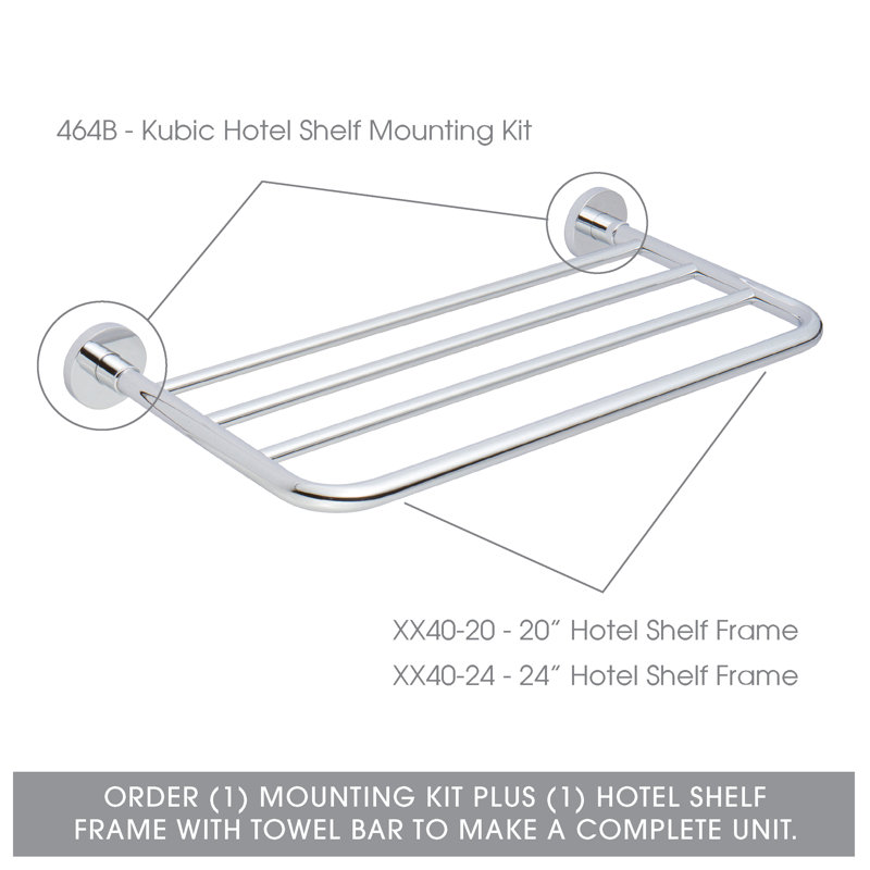20" Hotel Shelf Frame