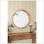 Wood Round Mirror, Farmhouse Decor Style Circle-1824627574