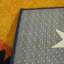 Tapis bleu marine / rose / jaune Power Loom-63185370