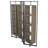 Orkney 75"H x 64"W Rotating Shelving Unit