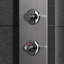 Inverseur de panneau de douche en acier inoxydable/thermostatique