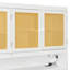 Lit escamotable simple avec armoire supérieure, lit pliable peu encombrant avec lumière et port USB-818188412