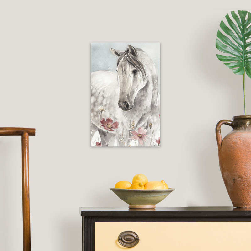 «Wild Horses I» par Lisa Audit, reproduction d'art sur toile, Toile tendue, H 18 po x l 12 po x P 1,25 po