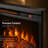 Electric Fireplace Insert 23 Inch With Log Set Remote Control Timer And Adjustable Flame
