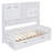 Wooden Daybed With 2 Drawers, And All-In-One Cabinet And Shelf-445125361-445125360
