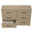 Arkia 47" W 6-Drawer Manufactured Wood Dresser-1078978907