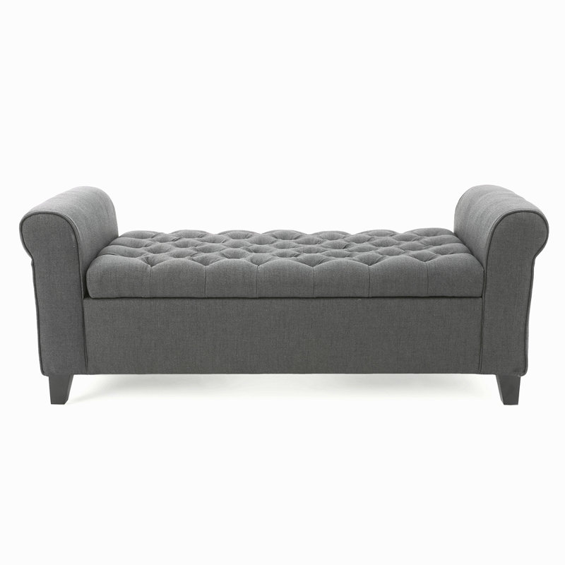 ARMED STORAGE BENCH