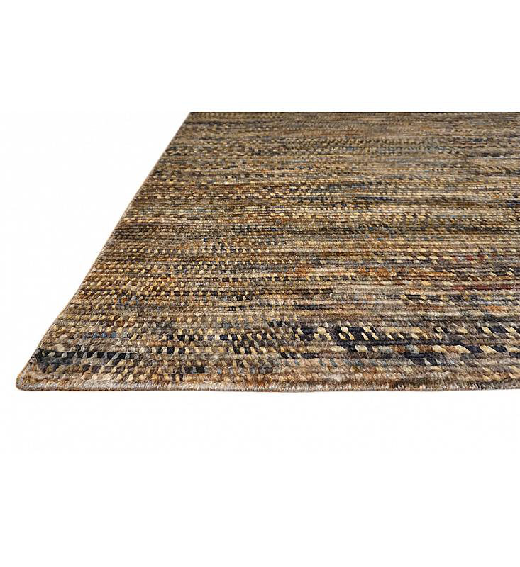 Mystique Hand Knotted Wool Area Rug, Rectangle 6' x 9'
