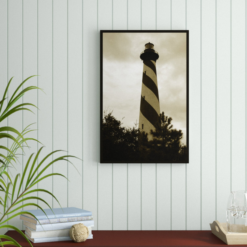 Hatteras Island Lighthouse by Jason Johnson - Print on Canvas, 76cm H x 51cm W, Wrapped Canvas