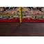 Tapis unique en laine noué à la main de style années 1960 de 9 pi 11 po x 13 pi 4 po Aase