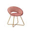 Velvet Barrel Chair-9794361