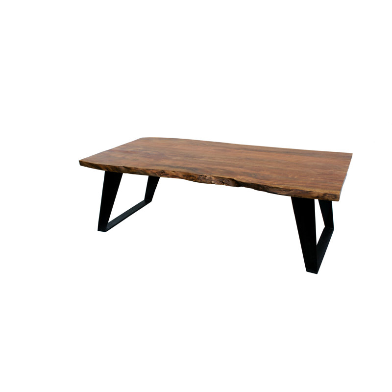 Jana Solid Wood Sled Coffee Table