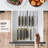 Bamboo In-Drawer Knife Block-125504598