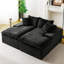 Canapé-lit double en velours Boneless Turtle-1337555845