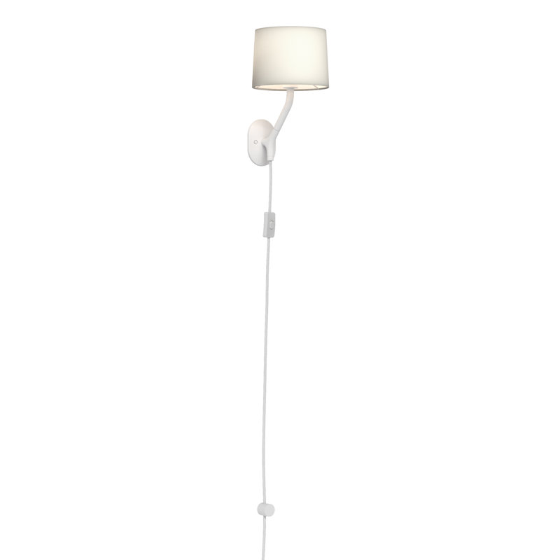 Arbor 1 - Light Armed Sconce, Matt White