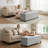 Large Storage Ottoman Bench, 46.5 Gallon End of Bed Bench, Upholstered Foot Rest, Storage Chest for Living Room, Bedroom, Entryway-1892221026